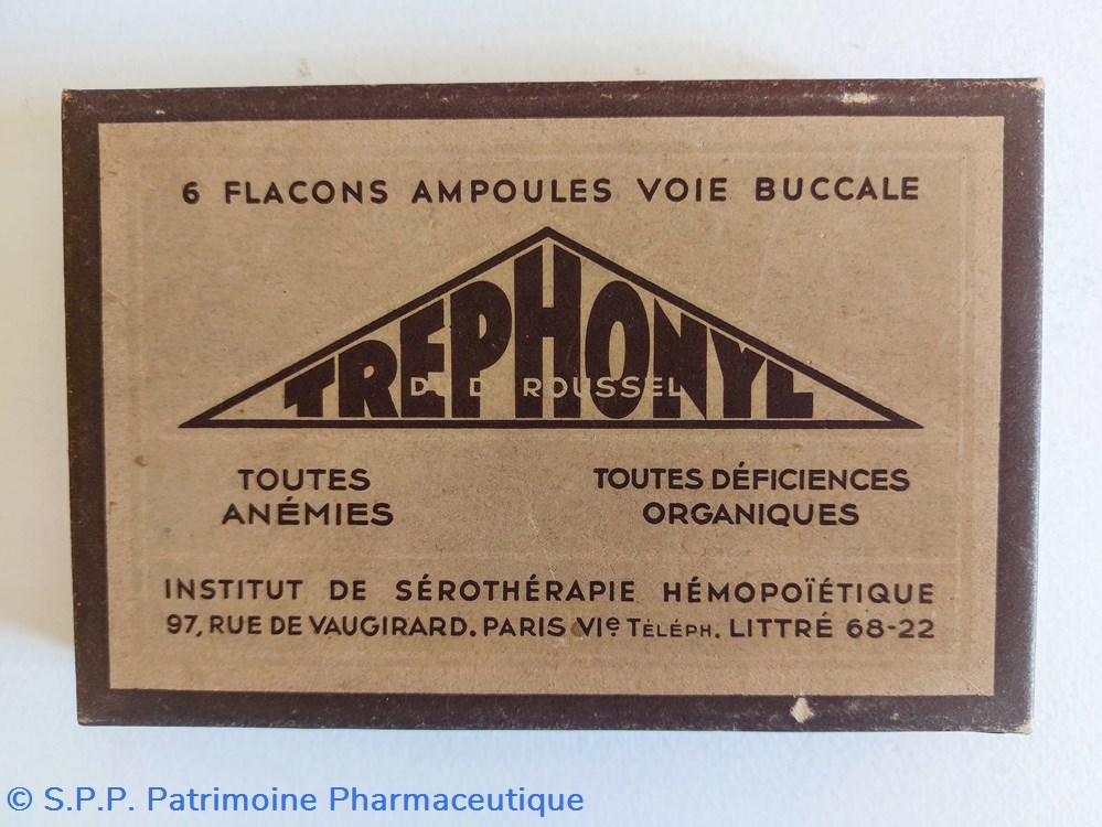 TREPHONYL ( Flacons ampoules buvables) 6 science trephonyl flacons ampoules buvables