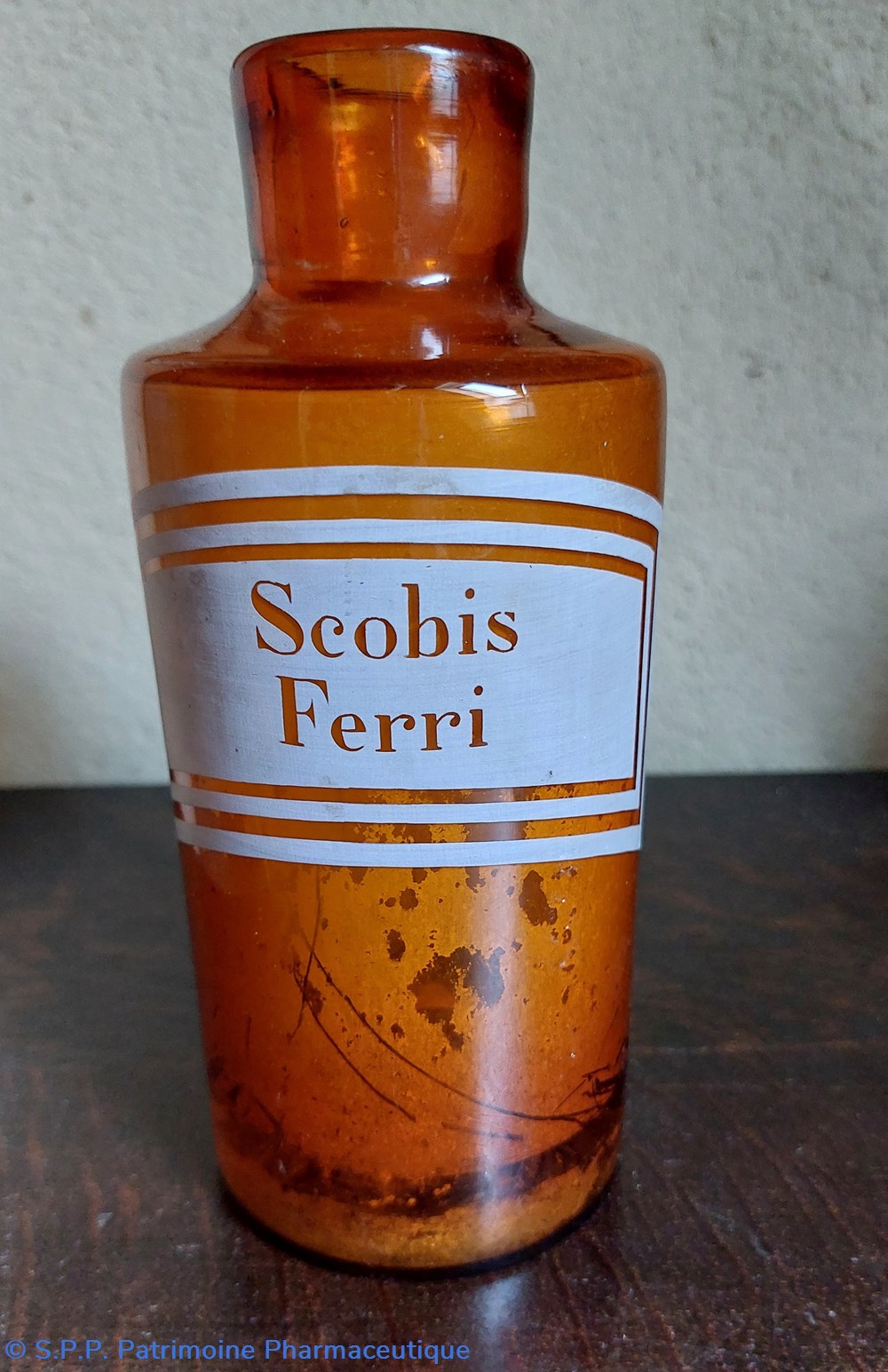 SN - Scobis Ferri bouteille verre ambré 4 science pharmacie sn scobis ferri bouteille verre ambre