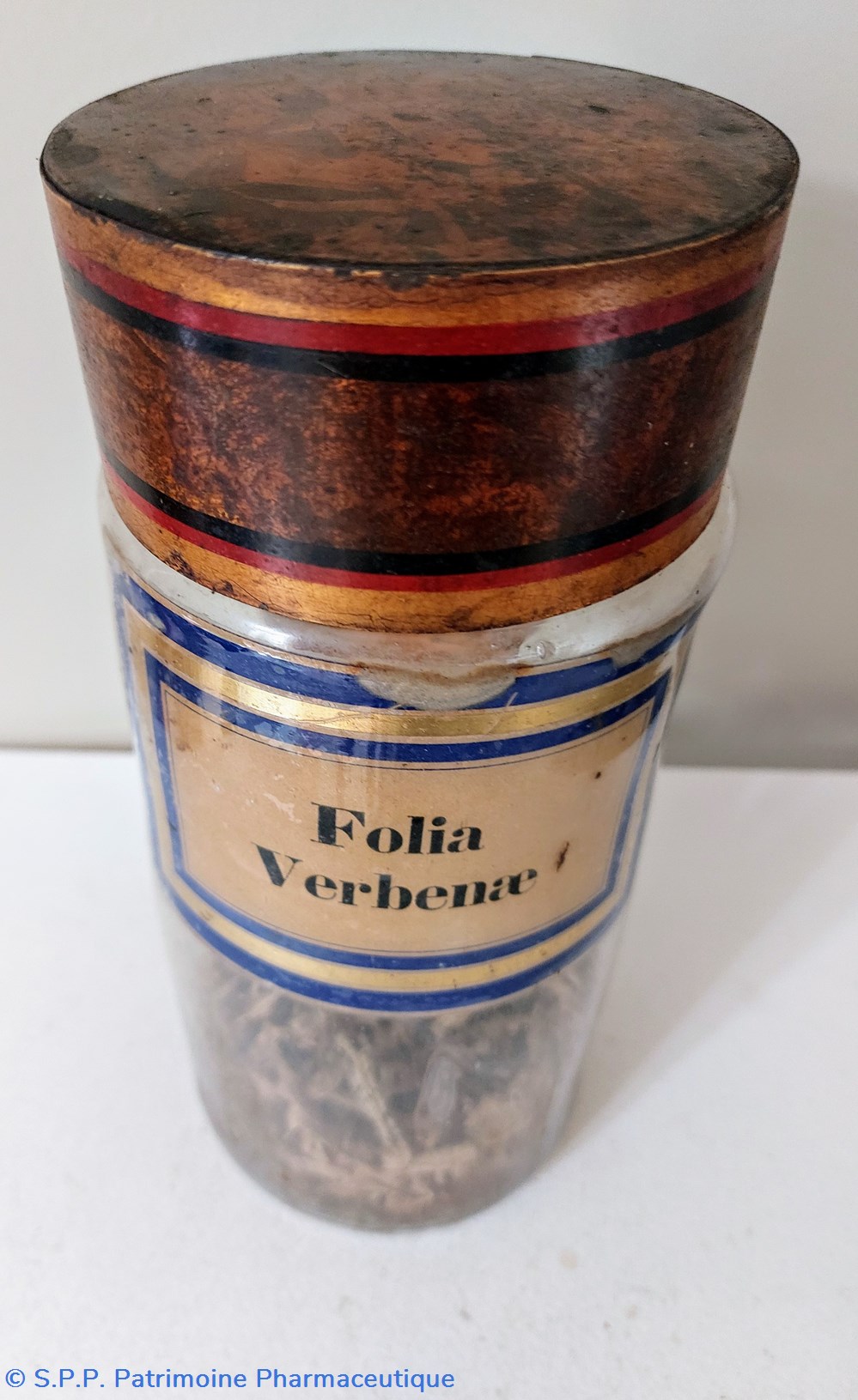 science pharmacie flacon herboristerie folia verbenae