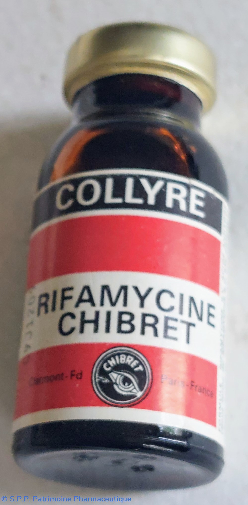 science pharmacie collyre rifamycine chibret