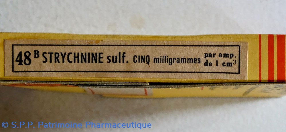 science pharmacie strychnine 48 b 6 ampoules meram
