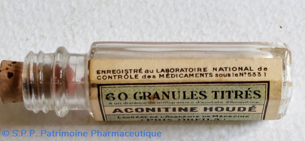 science pharmacie aconitine houde 60 granules