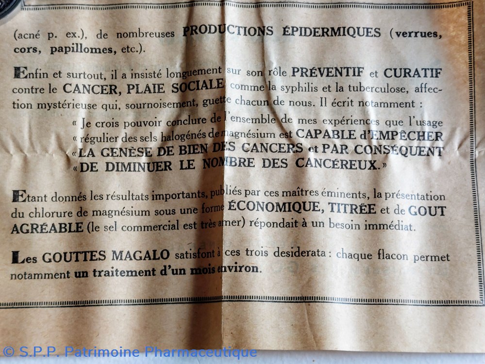 science pharmacie gouttes magalo ets goy