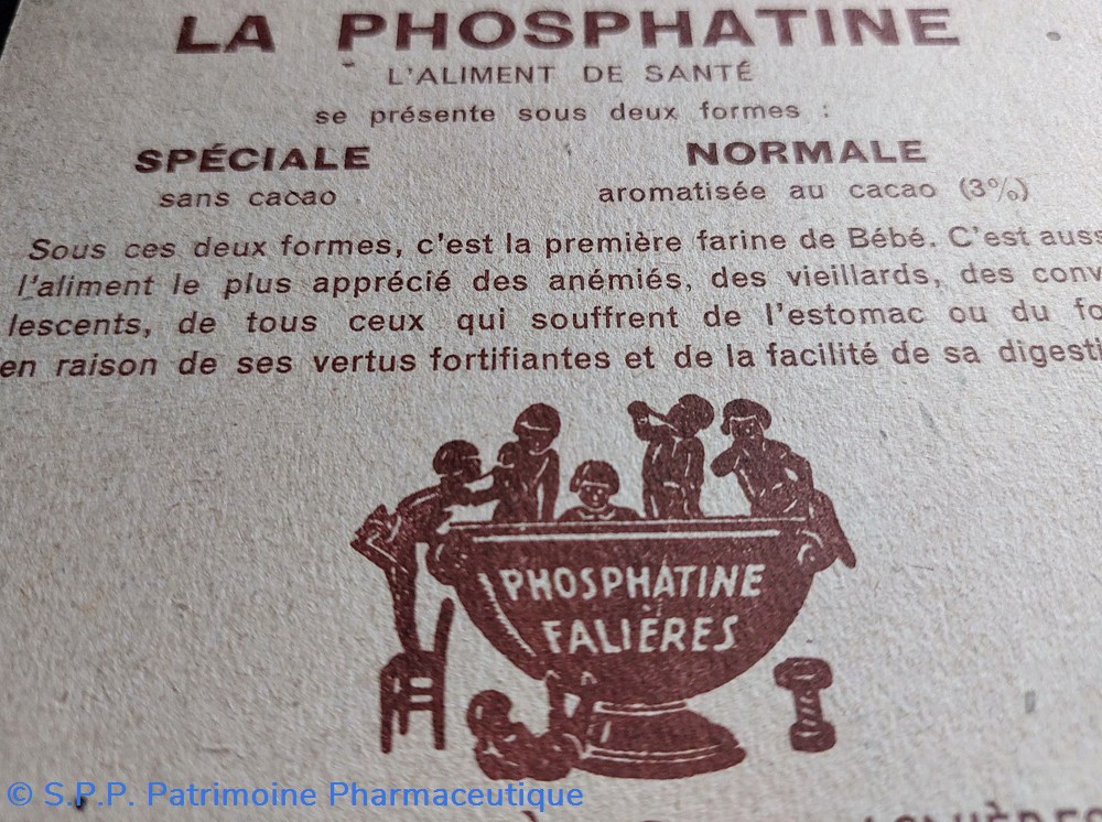 PHOSPHATINE / Découpages " Valmy" 4 objets publicitaires phosphatine decoupages valmy