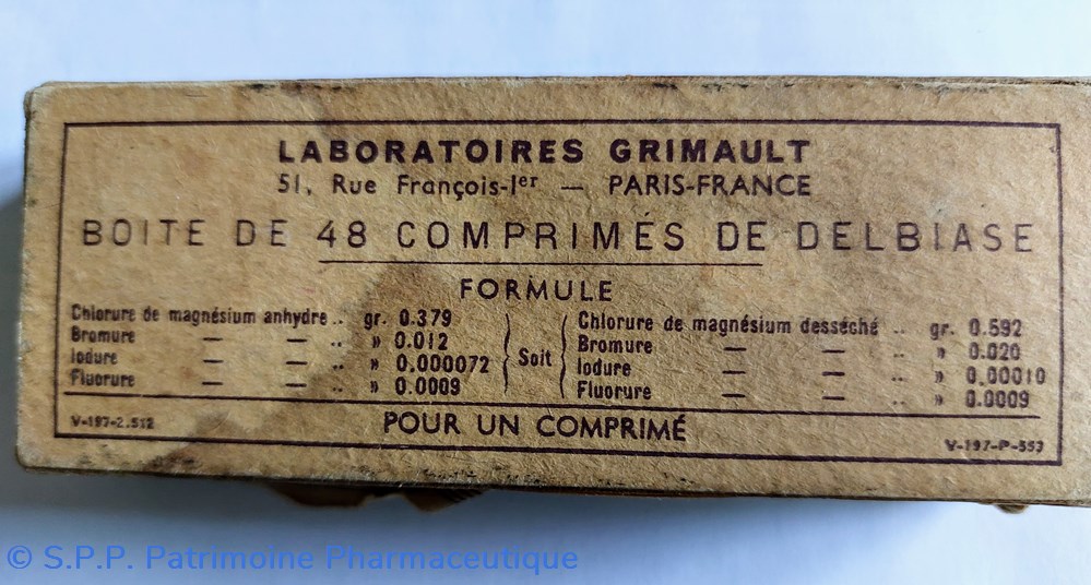 science pharmacie delbiase 48 comprimes de delbiase lab grimault
