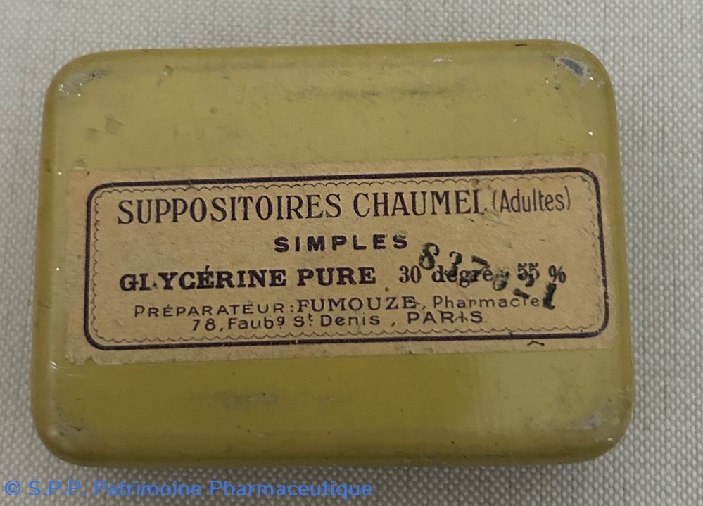 science pharmacie suppositoires chaumel