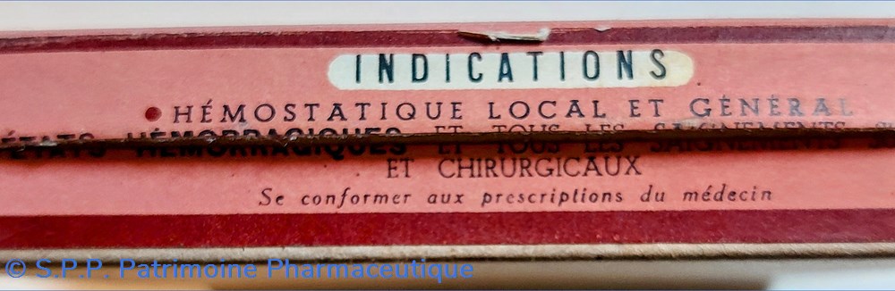 THROMBASE ROUSSEL Ampoules 4 science pharmacie thrombase roussel ampoules