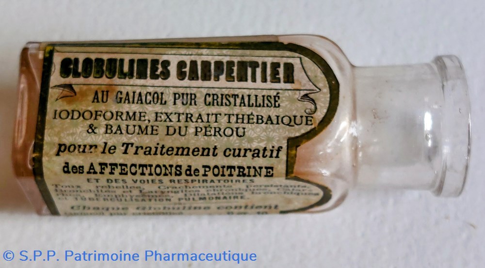 GLOBULINES CARPENTIER science pharmacie globulines carpentier
