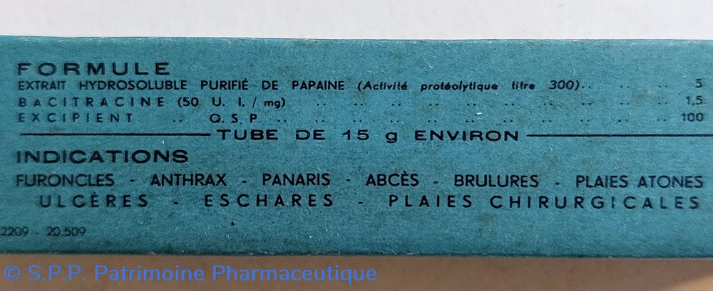 science pharmacie paikinase bacitracine pommade tube 15g