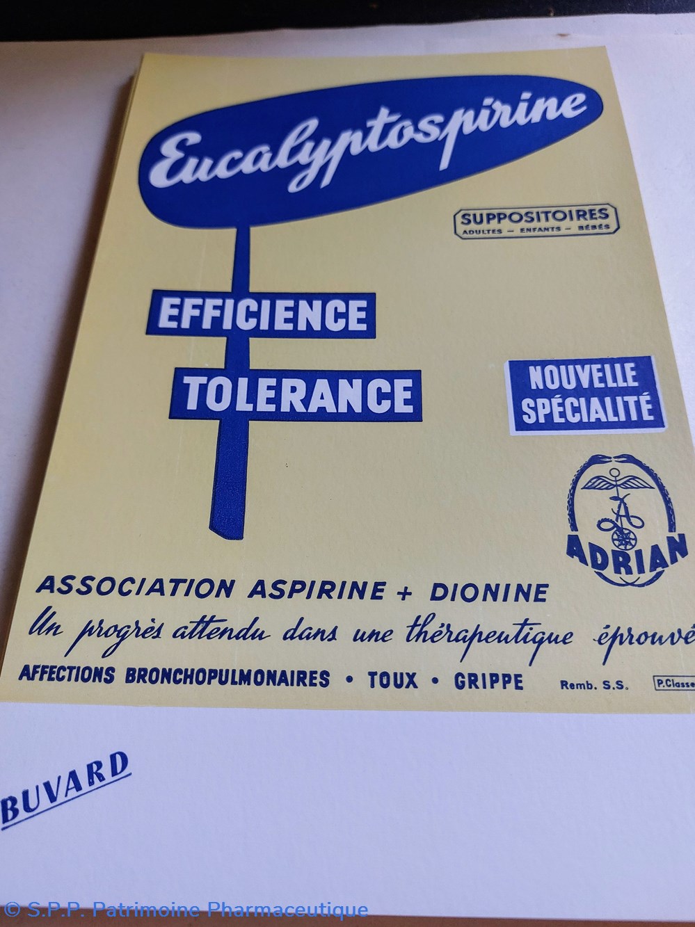 science pharmacie eucalyptospirine suppositoires adrian