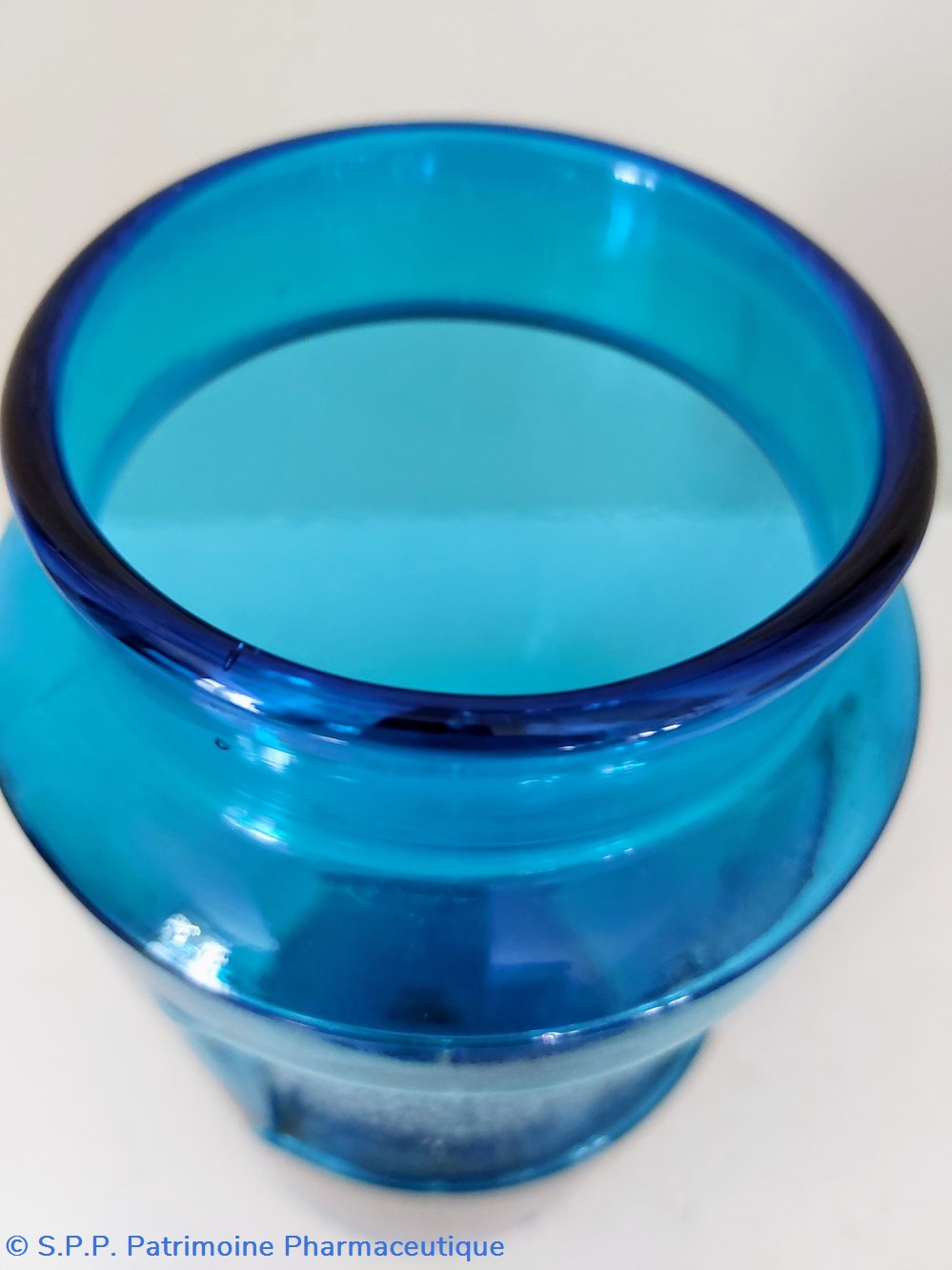 science bleu pot de pharmacie bleu outre mer 23 cm