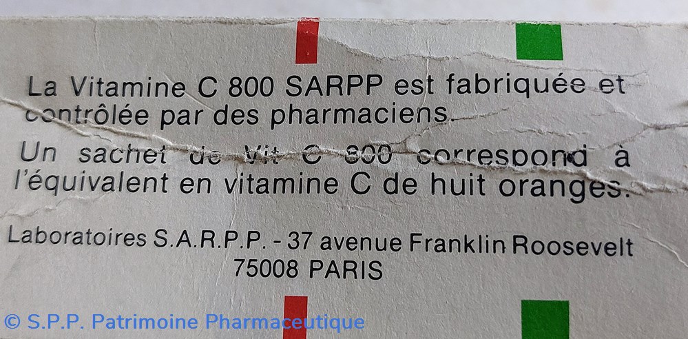 science pharmacie vitamine c 800 sarpp arome orange