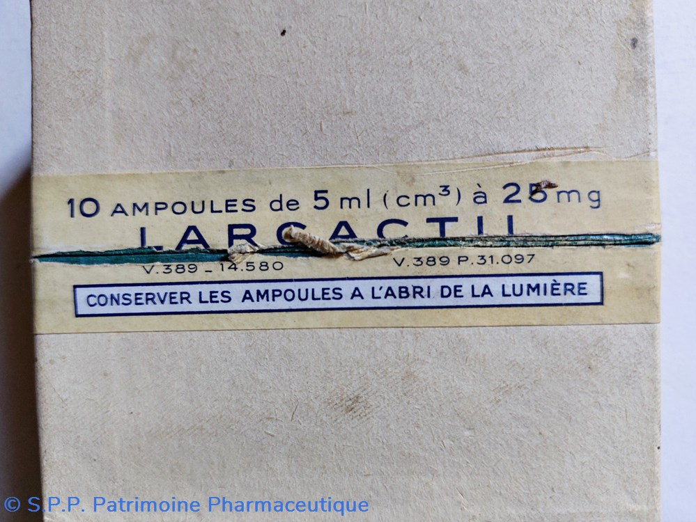 LARGACTIL 10 Ampoules SPECIA 2 science pharmacie largactil 10 ampoules specia