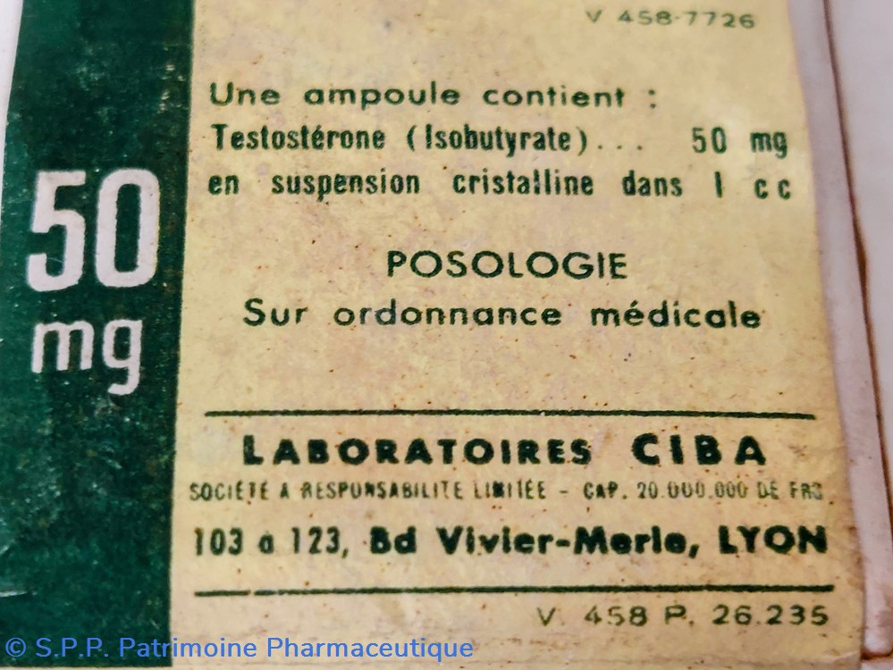 science pharmacie perandrone ampoule cristalline ciba