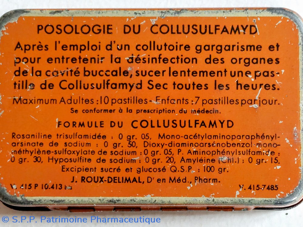COLLUSULFAMYD SEC / Tablettes Toraude 8 science pharmacie collusulfamyd sec tablettes toraude