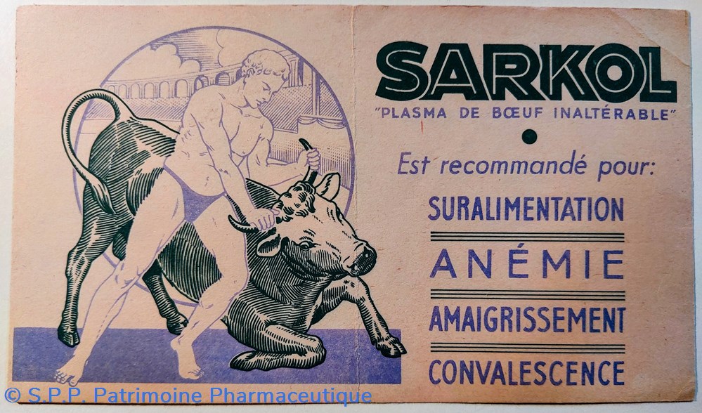 SARKOL "Plasma de bœuf Inaltérable " science pharmacie sarkol plasma de b uf inalterable