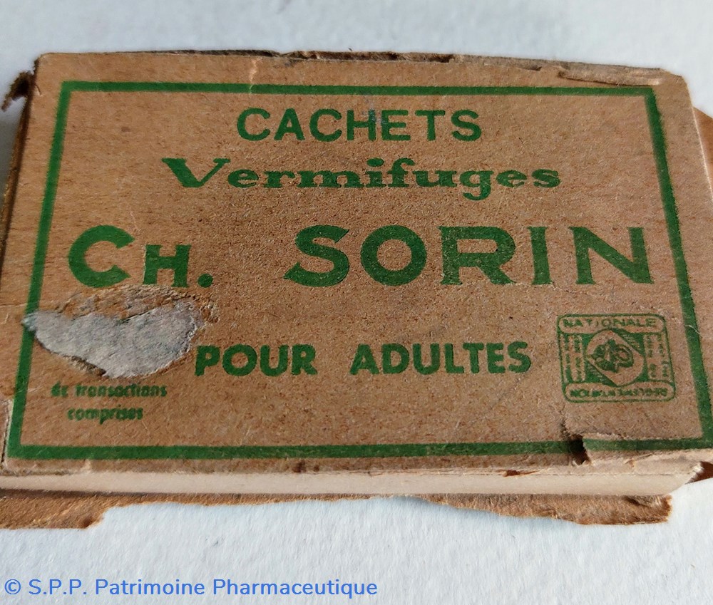 VERMIFUGE CH. SORIN ( Cachets) science vermifuge ch sorin cachets