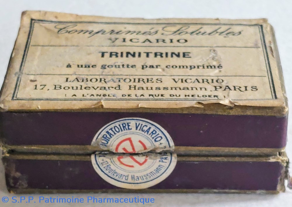 TRINITRINE Comprimés solubles VICARIO 2 science pharmacie trinitrine comprimes solubles vicario