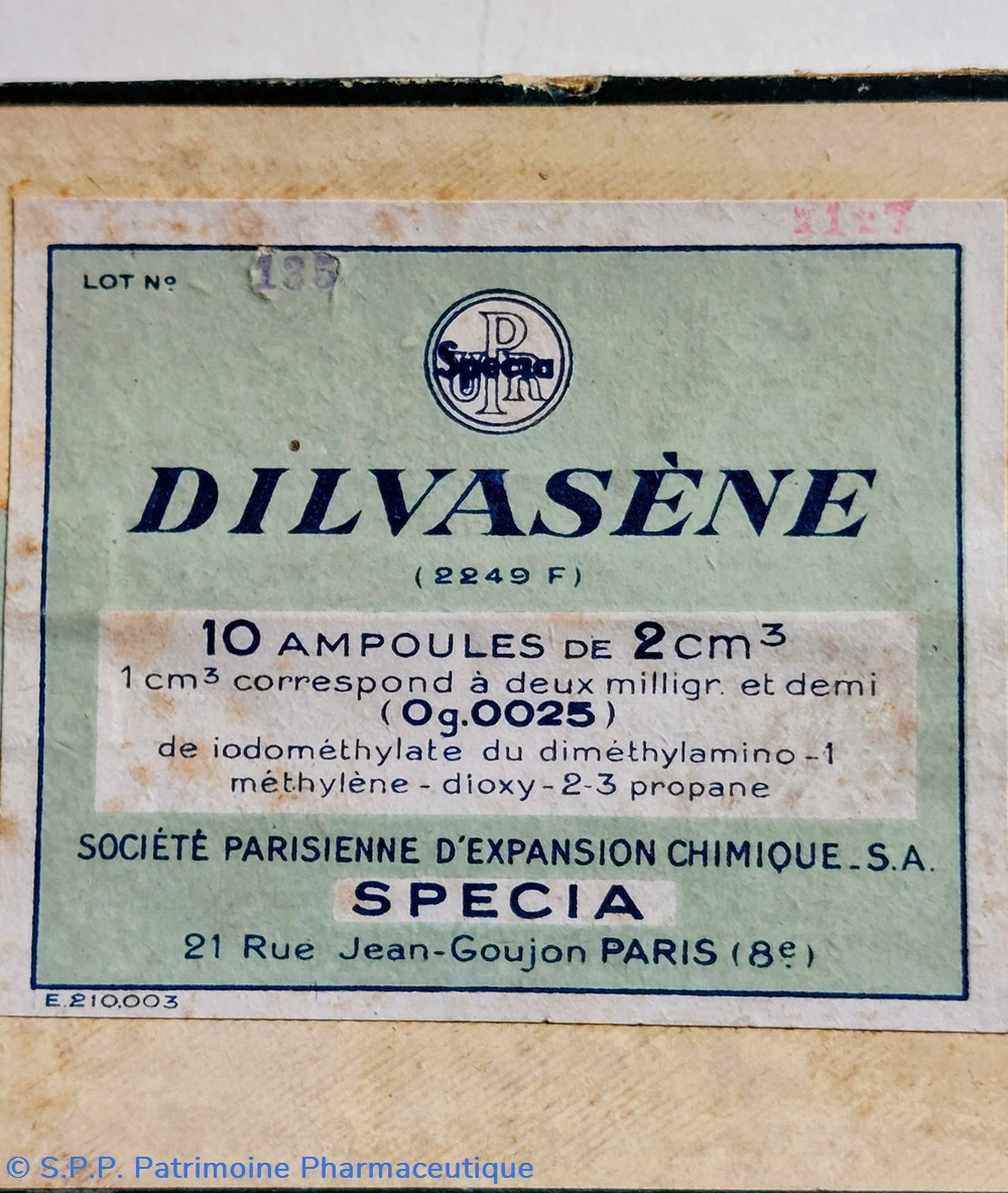 DILVASÈNE 10 Ampoules 2 cm3 science pharmacie dilvasene 10 ampoules 2 cm3