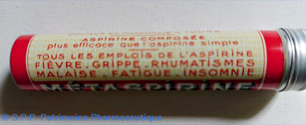 science pharmacie metaspirine syn metacyline