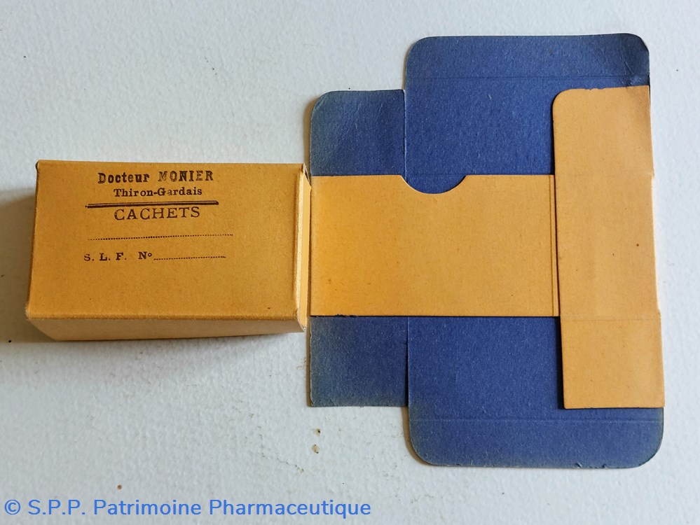 Conditionnement pour cachets Dr MONIER 4 science pharmacie conditionnement pour cachets dr monier