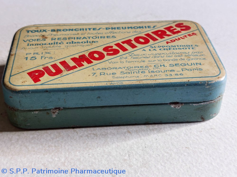 science pharmacie pulmositoires a la creosote adultes ch seguin