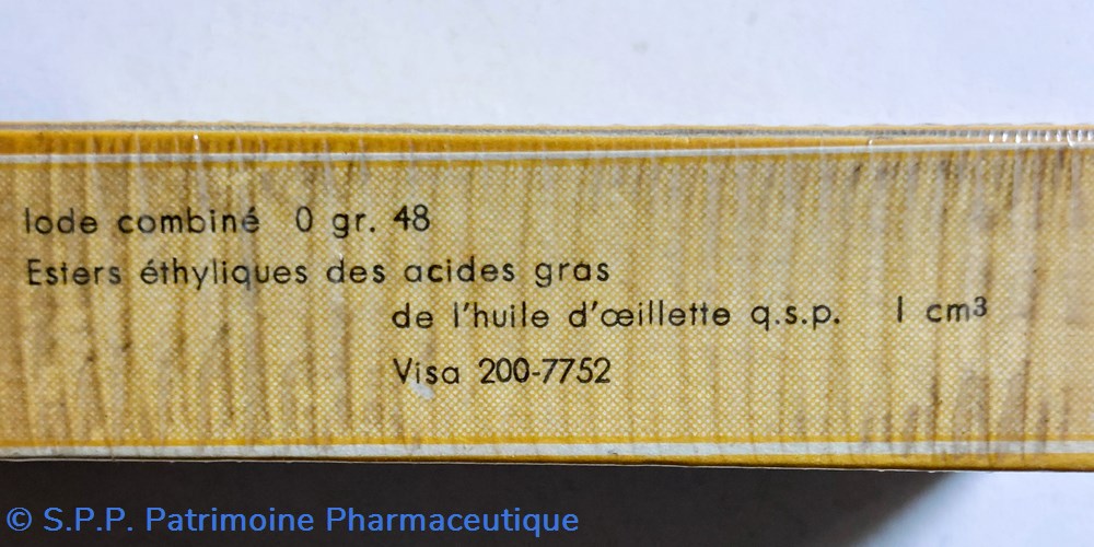 LIPIODOL ULTRA FLUIDE ( ampoule de 5 cc) 6 science pharmacie lipiodol ultra fluide ampoule de 5 cc