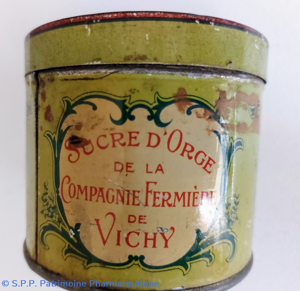 SUCRE D'ORGE VICHY. ETAT 3 science sucre orge vichy etat