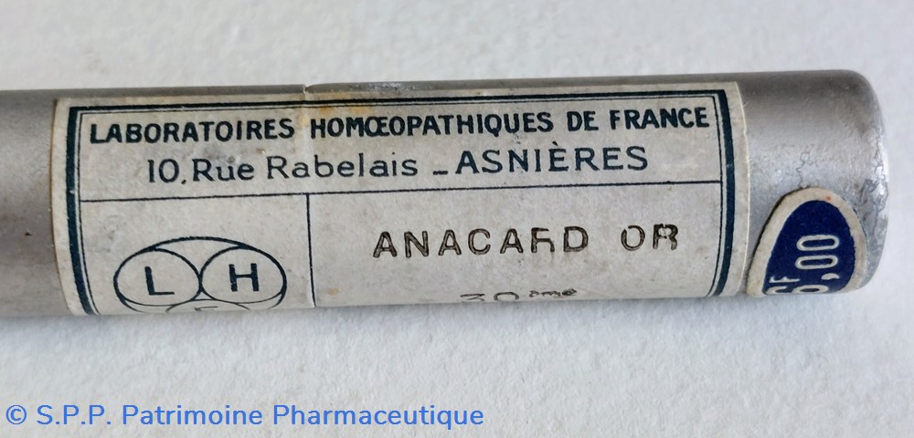 science anacard or homeopathie