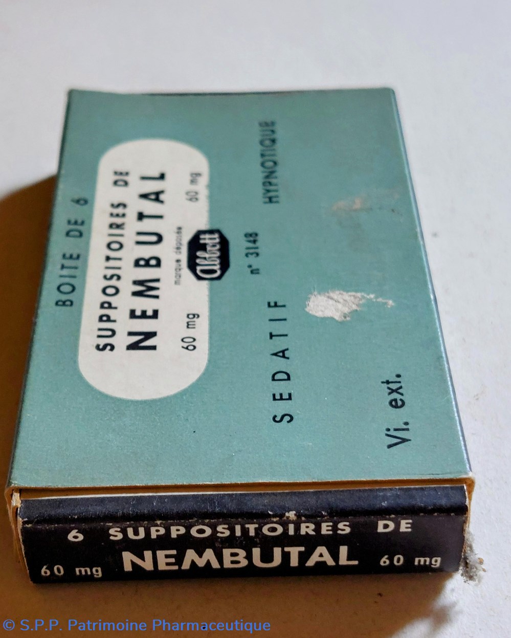 NEMBUTAL 6 suppositoires Abbott 4 science pharmacie nembutal 6 suppositoires abbott