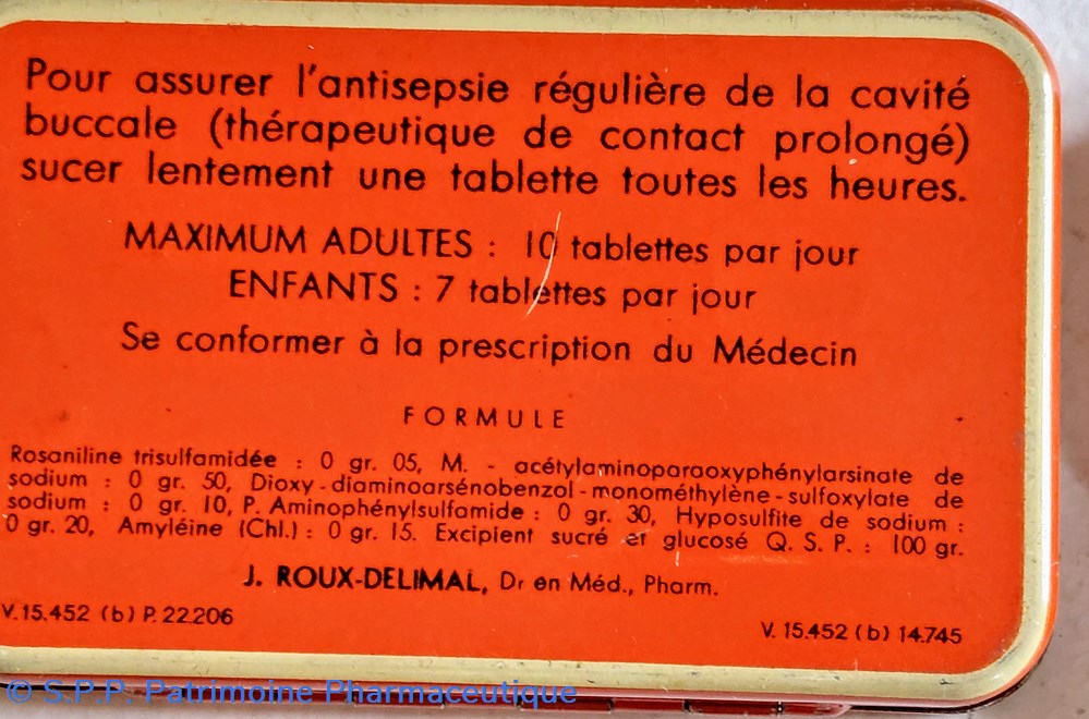 COLLUSULFAMYD SEC / Tablettes Toraude 7 science pharmacie collusulfamyd sec tablettes toraude