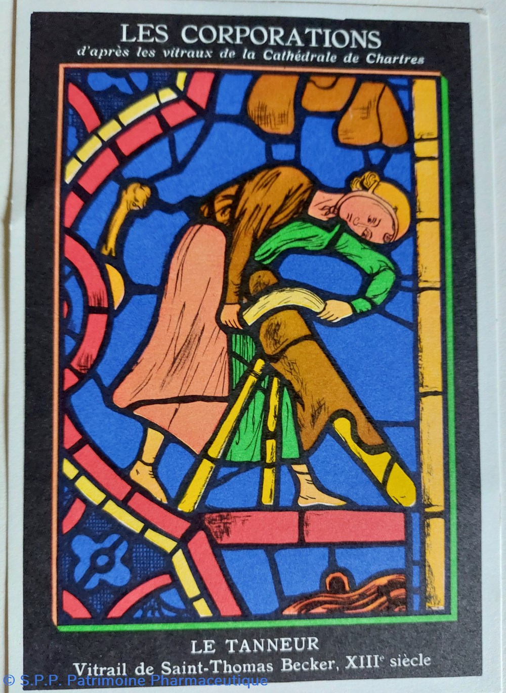SPECIA Cartes "collection 3"- Vitraux de Chartres 5 objets publicitaires specia cartes collection 3 vitraux de chartres