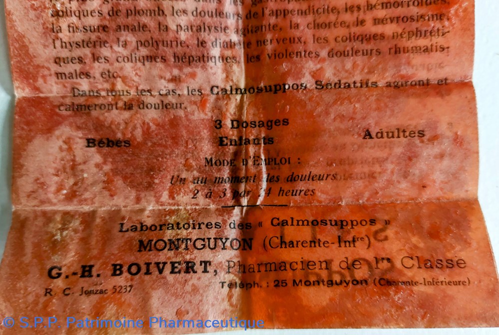 CALMOSUPPOS SÉDATIFS 5 science calmosuppos sedatifs