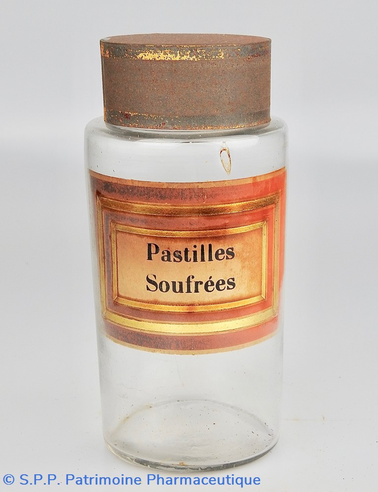 Flacon en verre très petit modèle Pharmacie RAVASSE science flacon en verre tres petit modele pharmacie ravasse
