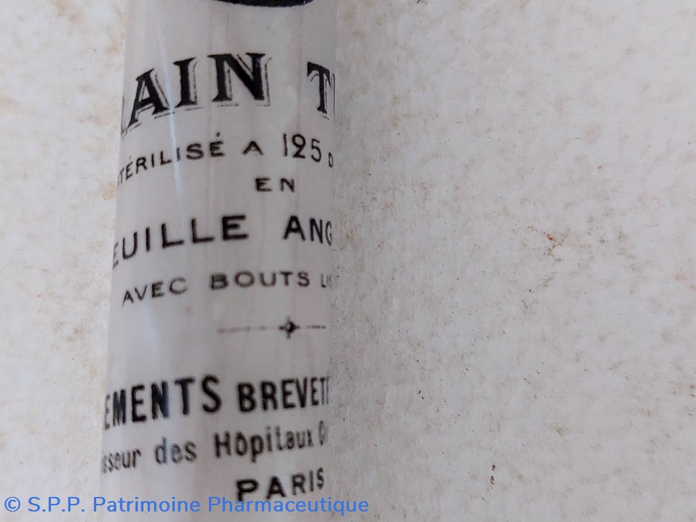 DRAIN aseptique TUTO à bouts lissés 4 science pharmacie drain aseptique tuto a bouts lisses