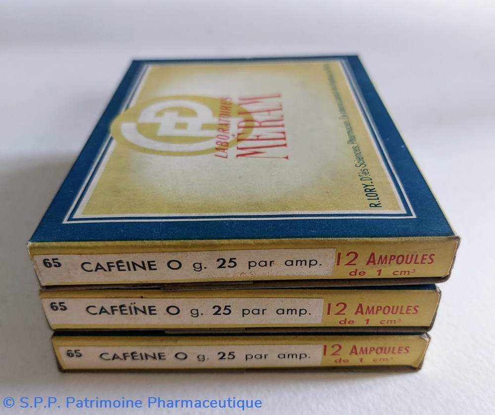 science pharmacie cafeine 12 ampoules meram 65