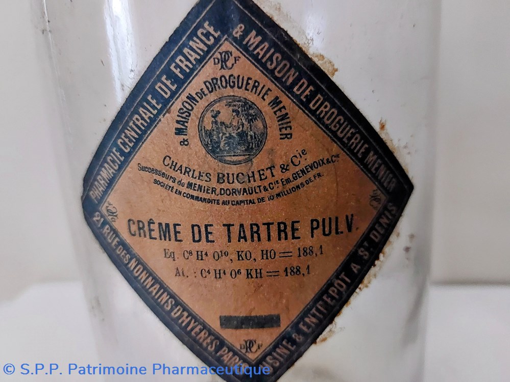 CRÈME DE TARTRE PULV. Bouteille 2 litres 3 science pharmacie creme de tartre pulv bouteille 2 litres