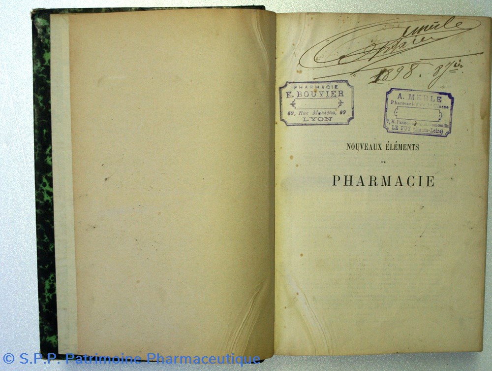 science nouveaux elements de pharmacie par ambroise andouard