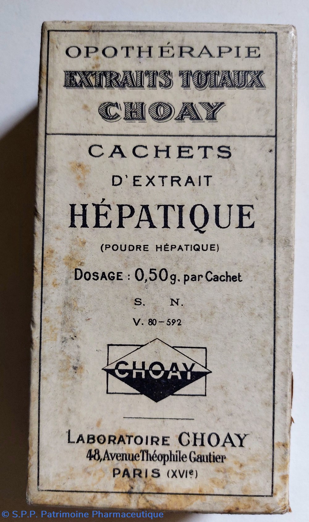 science pharmacie cachets extrait hepatique choay