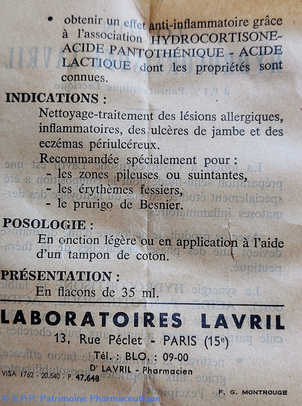 science pharmacie hydrocortisone lotion lavril