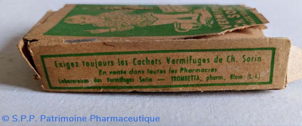 VERMIFUGE CH. SORIN ( Cachets) 3 science vermifuge ch sorin cachets