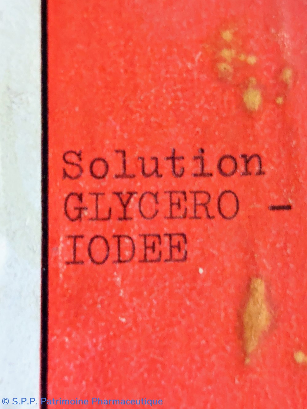 Solution Glycero Iodée "COLLYRE ?" 5 science pharmacie solution glycero iodee collyre