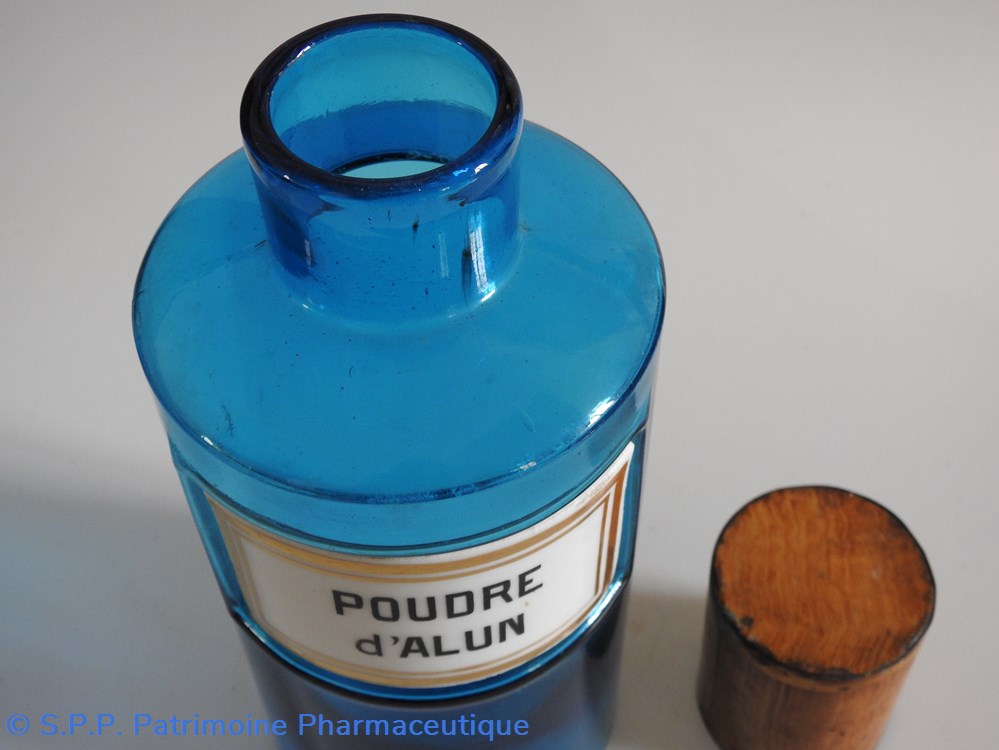 POUDRE d'ALUN flacon G.M. 3 science pharmacie poudre alun flacon g m