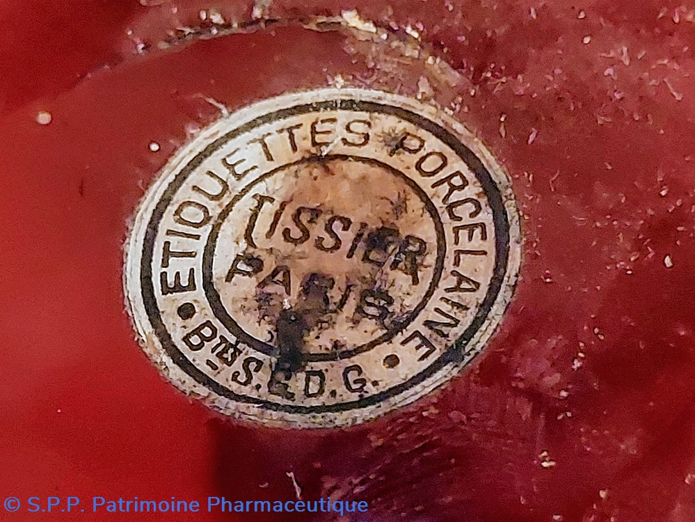 Pot de Pharmacie AMIDON en verre ambré 3 science pot de pharmacie amidon en verre ambre