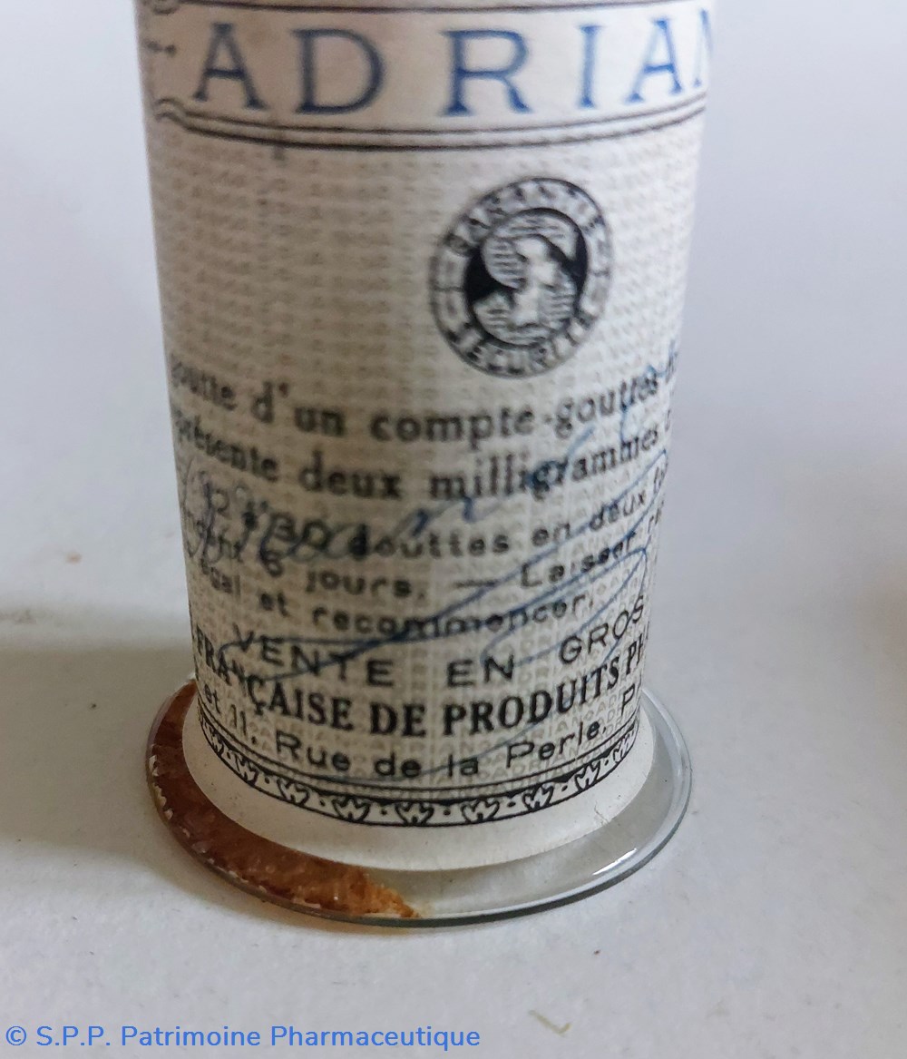 science arrhenal gouttes