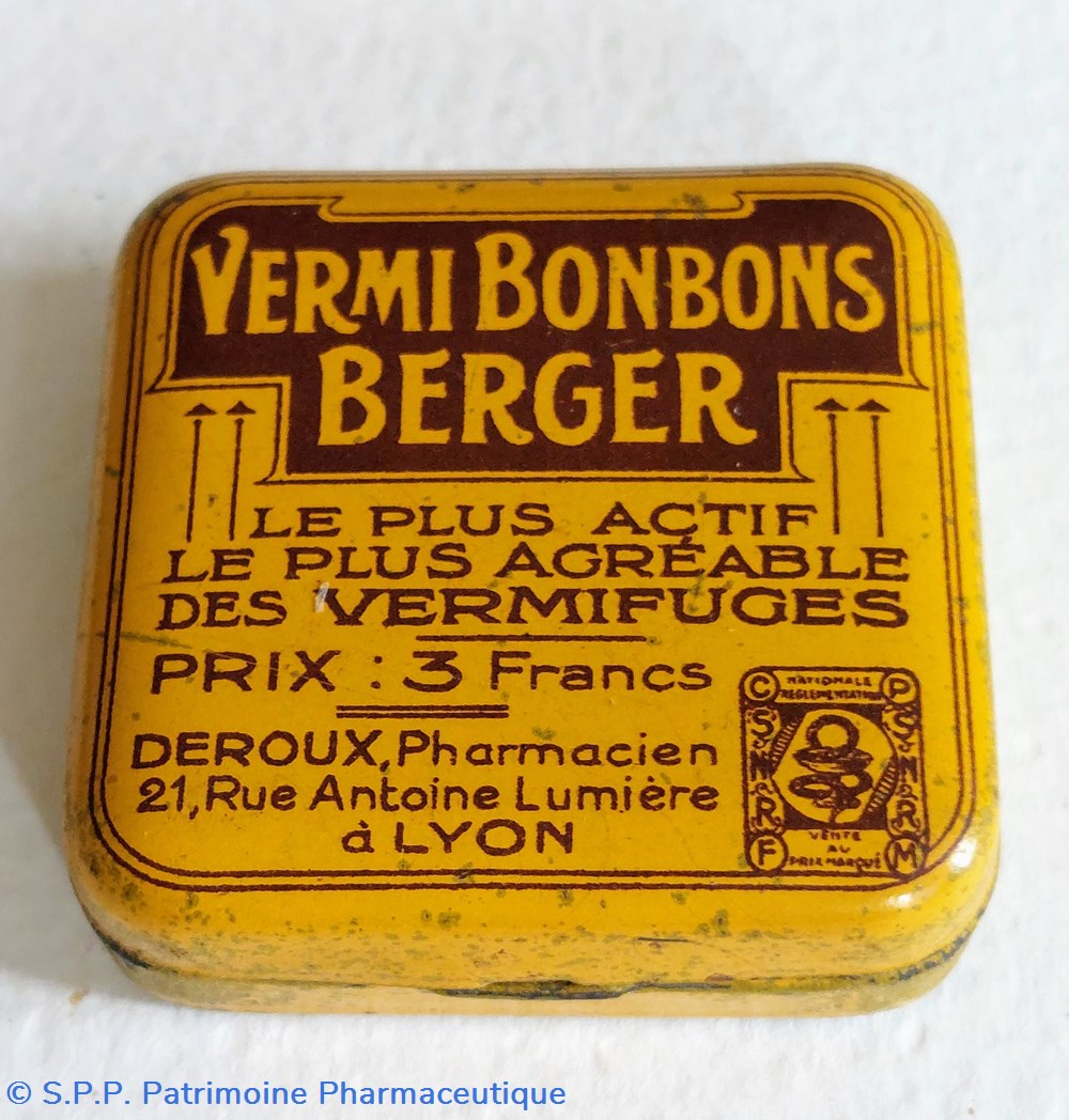 VERMI BONBONS BERGER science vermi bonbons berger