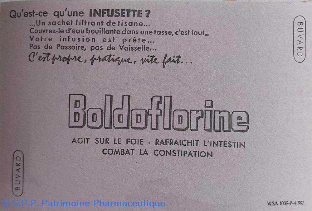 INFUSETTES BOLDOFLORINE 4 science pharmacie infusettes boldoflorine