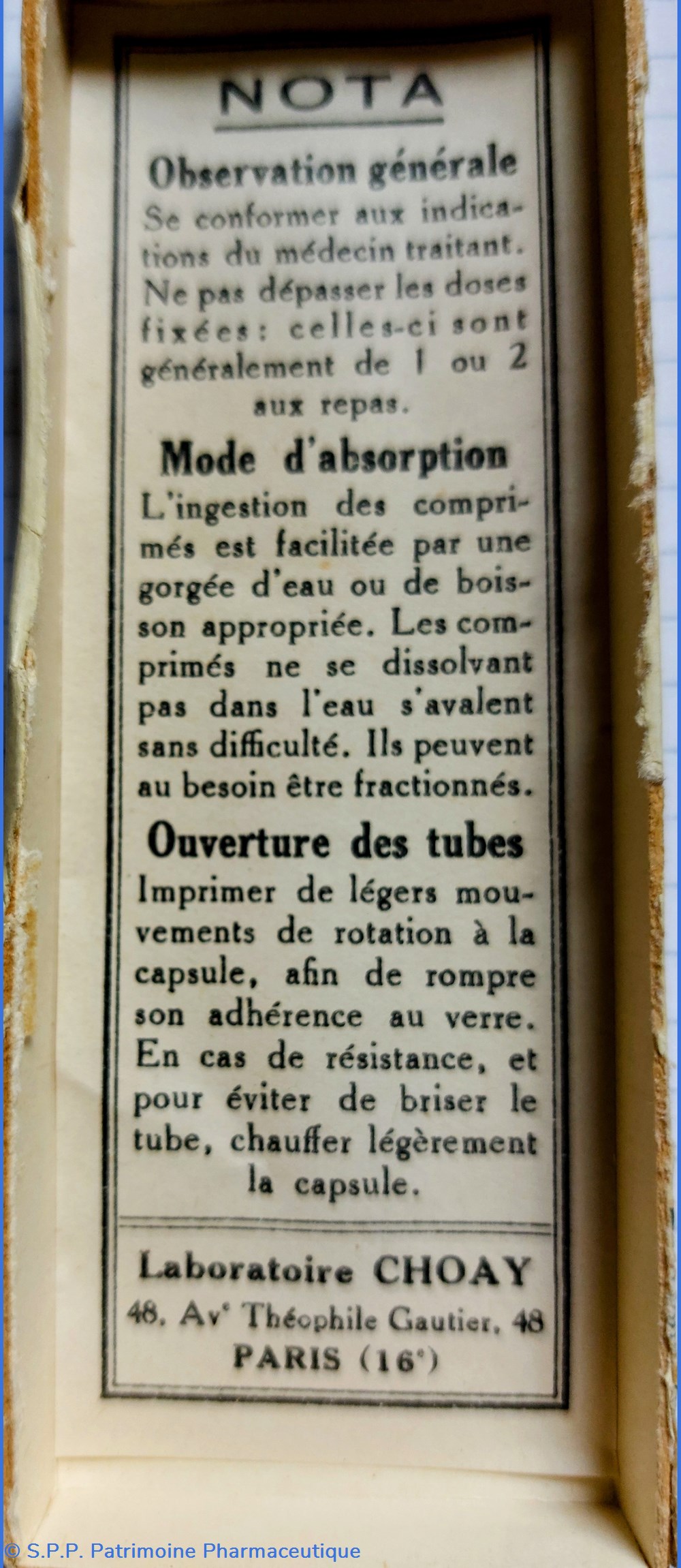 EXTRAITS TOTAUX CHOAY ( Comprimés) 3 science extraits totaux choay comprimes