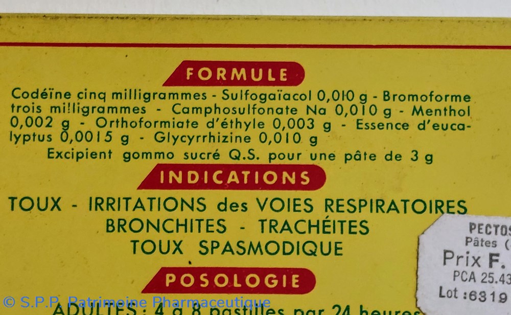 PECTOSAN ( 48 Pastilles ) Pâtes PECTOSAN 3 science pectosan 48 pastilles pates pectosan