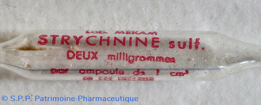 science pharmacie sulfate de strychnine a 0 2 ampoules 1 ml